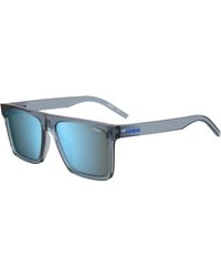 BOSS - Hg 1069/S Pjp/3J Sunglasses Plastic Squared Normal Mirror - Lyst