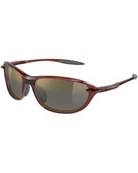 Maui Jim - Mj0338S 003 Sunglasses Bio-Injected Bronze Round - Lyst