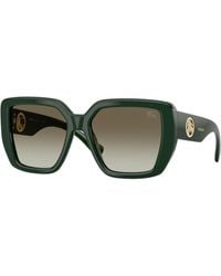 Burberry - Be4471 42038E Sunglasses Acetate Squared Normal Shaded - Lyst