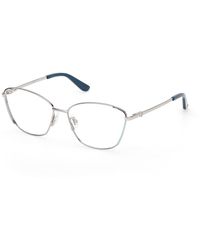 Guess - Gu50224 010 Optical Frames Metal Squared Normal - Lyst