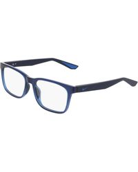 Nike - 7415 410 Optical Frames Bio-Injected Squared Normal - Lyst