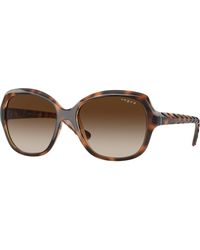Vogue Eyewear - Vo2871S 150813 Sunglasses Injected Squared Normal Shaded - Lyst