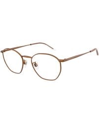 Giorgio Armani - Ar5156 3201 Optical Frames Steel Round Normal - Lyst