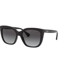 Ralph Lauren - Ra5265 575225 Sunglasses Nylon Butterfly Normal Shaded - Lyst