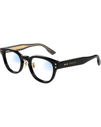 Gucci - Gg1470Sj 001 Sunglasses Acetate Transparent Round Photochromic - Lyst