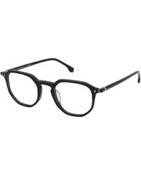 Lozza - Vl4350 Roma 6 700 Optical Frames Acetate Geometric - Lyst