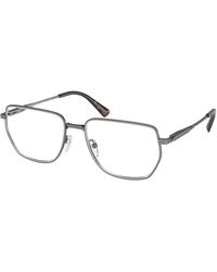 Michael Kors - Mk3080 Steamboat 1002 Optical Frames Metal Transparent Geometric Normal - Lyst