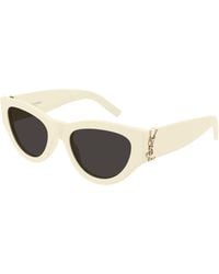 Saint Laurent - Sl M94 012 Sunglasses Acetate Cat Eye - Lyst