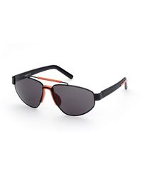 DSquared² - Dq0366 05A Outlet Sunglasses Metal Round Normal - Lyst