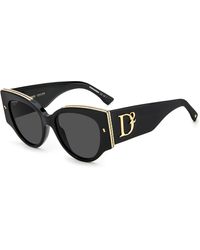 DSquared² - D2 0032/S 2M2/Ir Sunglasses Acetate Cat Eye - Lyst