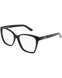 KARL LAGERFELD - Kl6050 001 Optical Frames Acetate Squared Normal Normal - Lyst