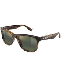 Maui Jim - Mj0693S 003 Occhiali Da Sole Acetato Verde Squadrata - Lyst