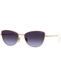 Vogue Eyewear - Vo4324S 51524Q Sunglasses Metal Butterfly Normal Shaded - Lyst