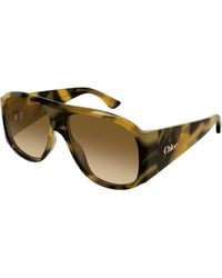 Chloé - Ch0347S 005 Sunglasses Acetate Pilot - Lyst