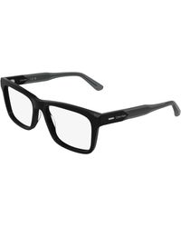 Calvin Klein - Ck25544 001 Optical Frames Acetate Squared Normal - Lyst