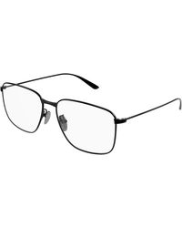 Balenciaga - Bb0452O 002 Optical Frames Acetate Transparent Squared - Lyst