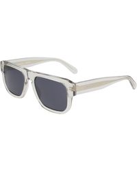 Calvin Klein - Ckj24607S 012 Sunglasses Acetate Squared Normal - Lyst