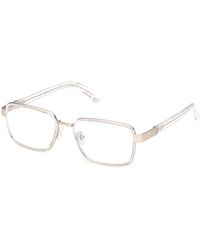 Guess - Gu50371 026 Optical Frames Metal Squared Normal - Lyst