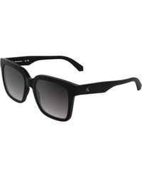 Calvin Klein - Ckj25624S 001 Sunglasses Bio-Injected Smoke Squared Normal - Lyst