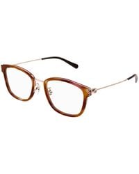 Gucci - Gg1886Oa 004 Optical Frames Acetate Transparent Round - Lyst