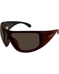 Saint Laurent - Sl 914 003 Sunglasses Bio-Injected Wraparound - Lyst