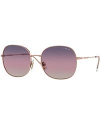 Vogue Eyewear - Vo4272S 5152U6 Sunglasses Metal Round Normal Shaded - Lyst