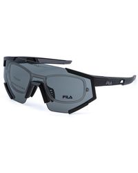 Fila - Sfib12V 0U28 Sunglasses Injected Smoke Mask Water Repellent - Lyst