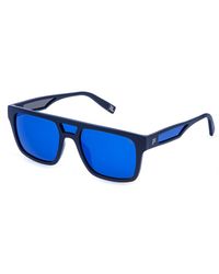 Fila - Sfia13 C03P Sunglasses Injected Smoke Squared Mirror - Lyst