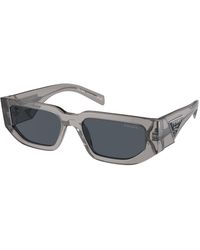 Prada - Pr 09Zs 18S09T Sunglasses Acetate Squared Normal - Lyst