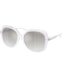 Michael Kors - Mk2273U Canary Islands 405201 Sunglasses Injected Squared Normal Nuanced - Lyst