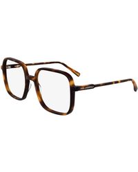 KARL LAGERFELD - Kl6192 230 Optical Frames Acetate Squared Normal - Lyst
