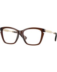 Burberry - Be2427U 4128 Optical Frames Injected Cat Eye Normal - Lyst