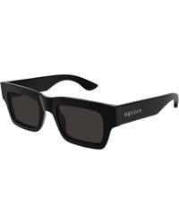 McQueen - Am0508S 001 Sunglasses Acetate Cat Eye - Lyst