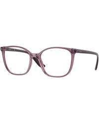 Vogue Eyewear - Vo5356 2761 Optical Frames Injected Transparent Squared Normal - Lyst