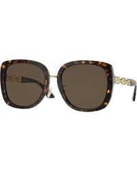 Versace - Ve4407D 108/73 Sunglasses Acetate Pillow Normal - Lyst