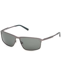 Timberland - Tb00072 09R Sunglasses Squared Polarized - Lyst