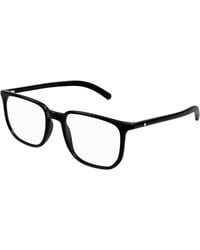 Montblanc - Mb0418Oj 001 Optical Frames Transparent Squared - Lyst