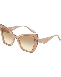 Dolce & Gabbana - Dg4489 343213 Sunglasses Acetate Cat Eye Normal Shaded - Lyst