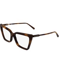 KARL LAGERFELD - Kl6216 240 Optical Frames Acetate Squared Normal - Lyst