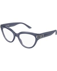 Balenciaga - Bb0436O 005 Optical Frames Acetate Transparent Cat Eye - Lyst