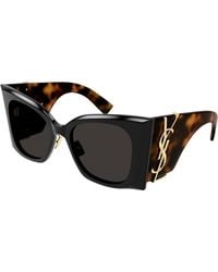 Saint Laurent - Sl M119/F Blaze 003 Sunglasses Acetate Cat Eye - Lyst
