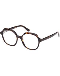 Guess - Gu8271 052 Optical Frames Acetate Round Normal - Lyst