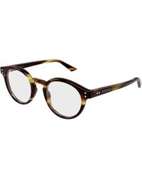 Gucci - Gg2133O 002 Optical Frames Acetate Transparent Round - Lyst
