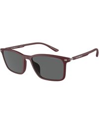 Emporio Armani - Ea4223U 526187 Sunglasses Injected Squared Normal - Lyst