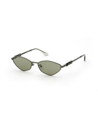 Twinset - Stw150 0Ja5 Sunglasses Metal Geometric Normal - Lyst