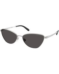 Ralph Lauren - Rl7093 900187 Sunglasses Steel Squared Normal - Lyst