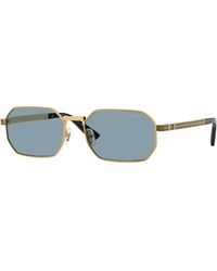 Versace - Ve2297 100280 Sunglasses Metal Squared Normal - Lyst