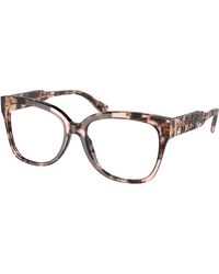 Michael Kors - Mk4091 Palawan 3009 Optical Frames Acetate Squared Normal - Lyst