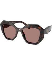 Prada - Pr 16Ws 17N60B Sunglasses Acetate Geometric Normal - Lyst