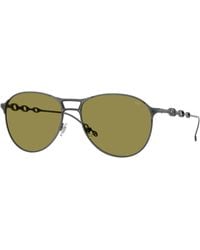 DIESEL - Dl1009 1027/2 Sunglasses Metal Pantos Normal - Lyst